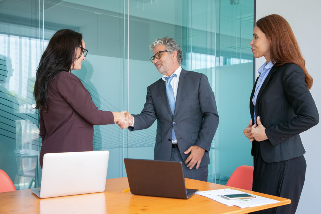 Business Owners having a meeting about Fair Work Australia