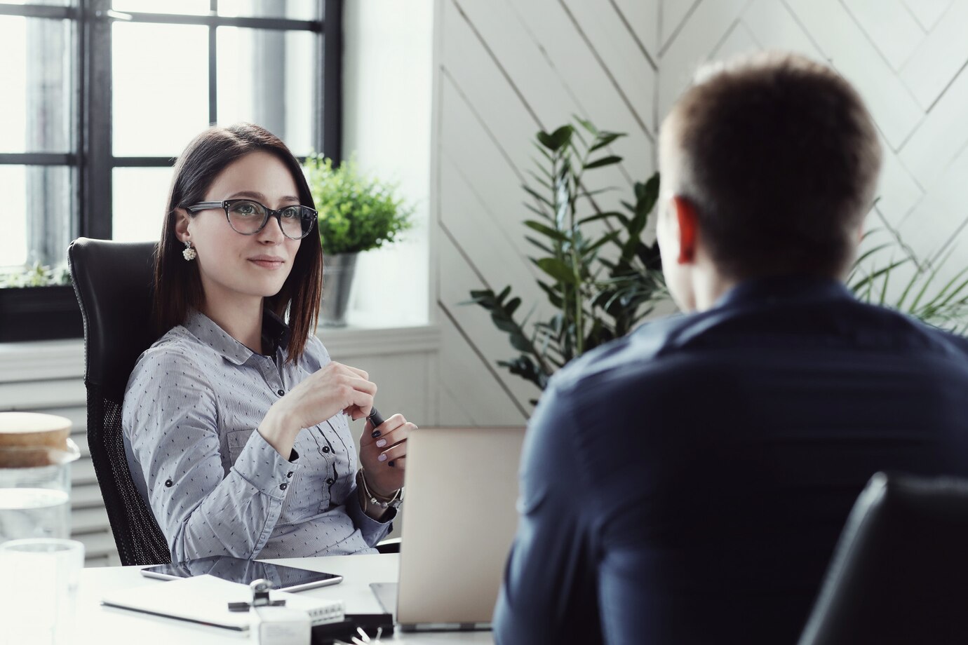 Interview Session of a sales person