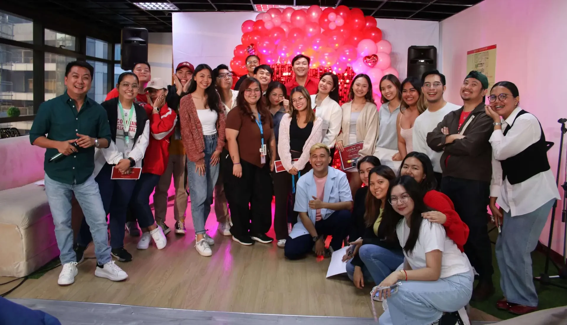 Staff Domain Valentines Event Group Picture