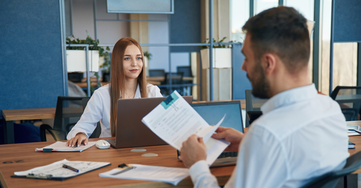 Applicant interview for a global company