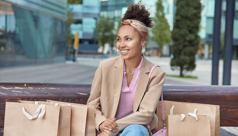 women thinking of the Flexible payment options in the market