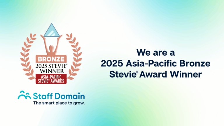 Staff Domain Wins Stevie® Award 2025