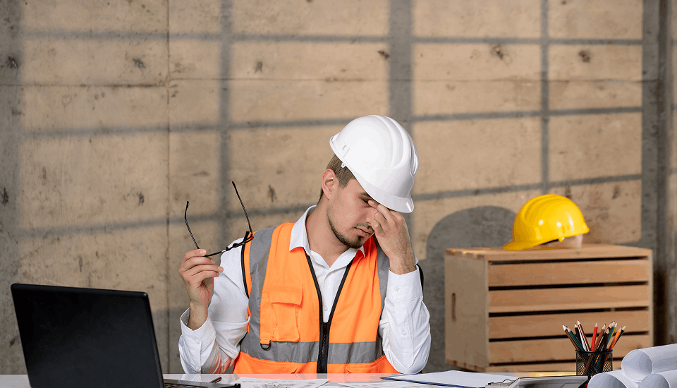Engineer worrying why Traditional Labour Solutions Falls Short