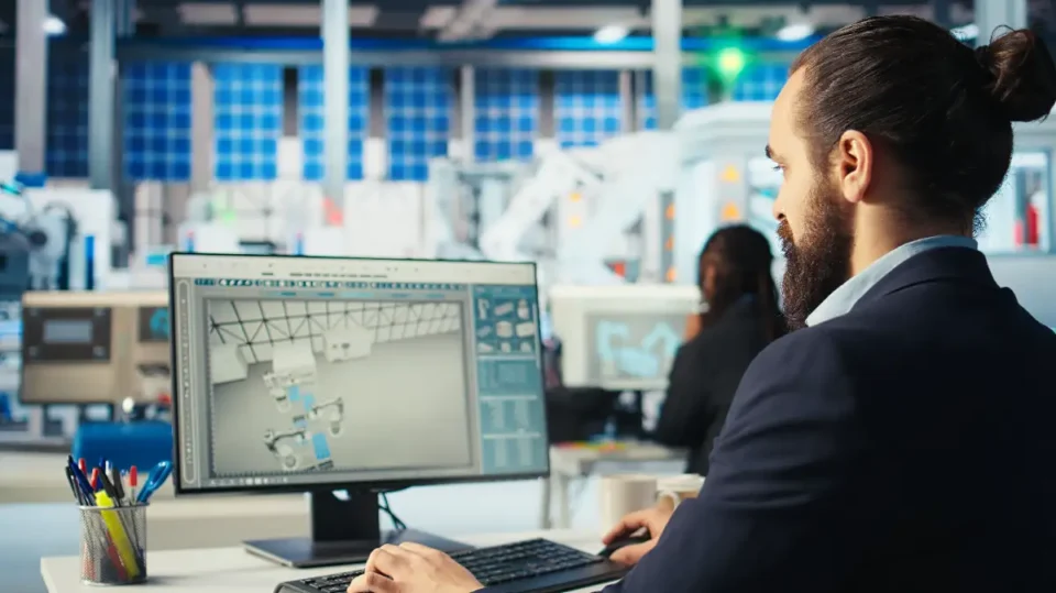 Person working on BIM and Digital Twin capabilities through offshoring