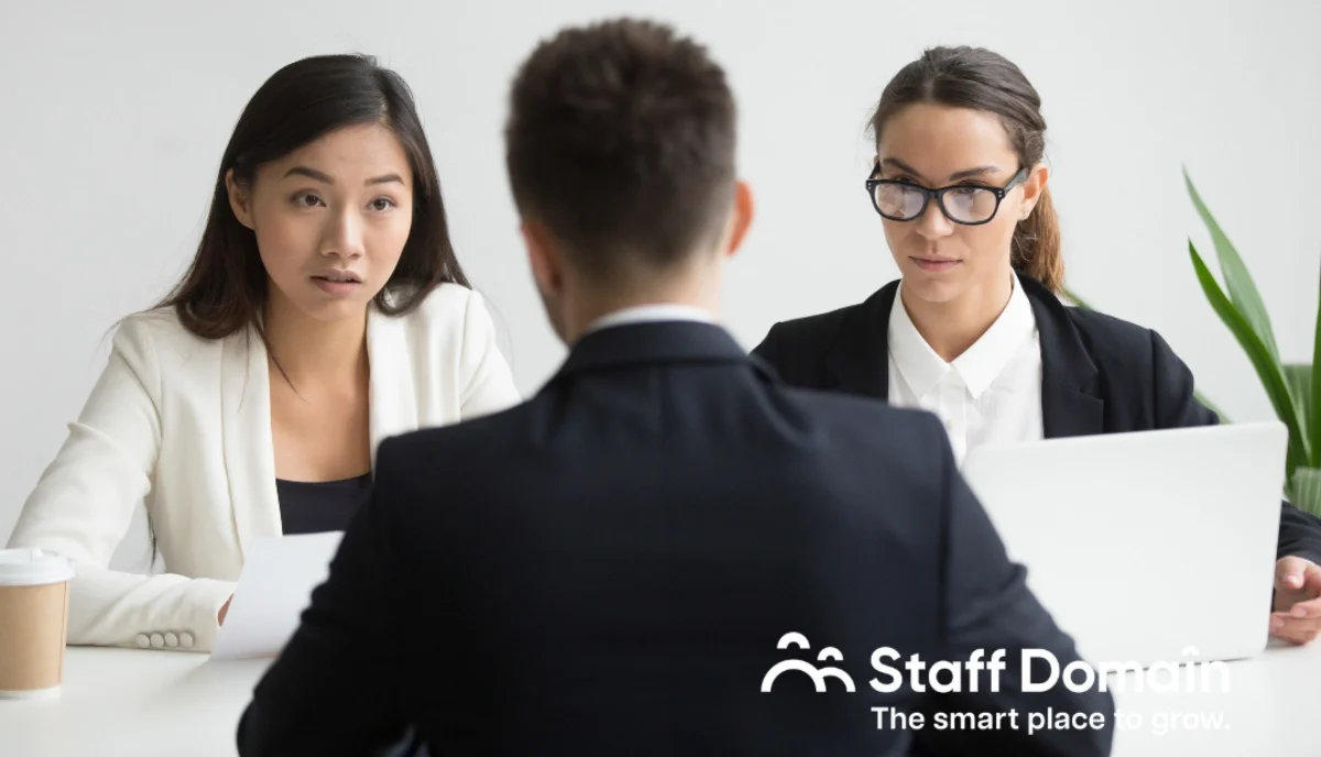 Successful Sales Hiring session during an interview