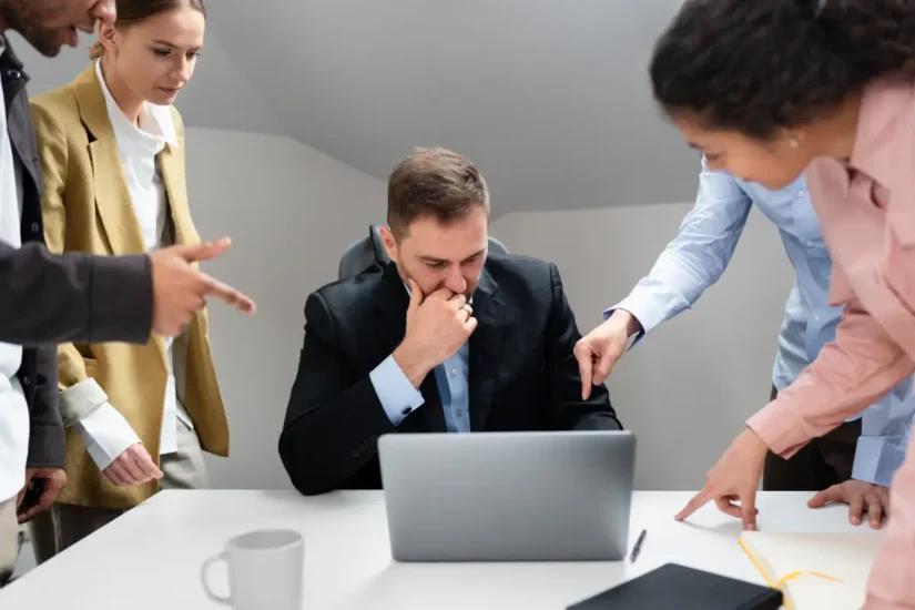 Executives finding out the offshore contractors risks on their company