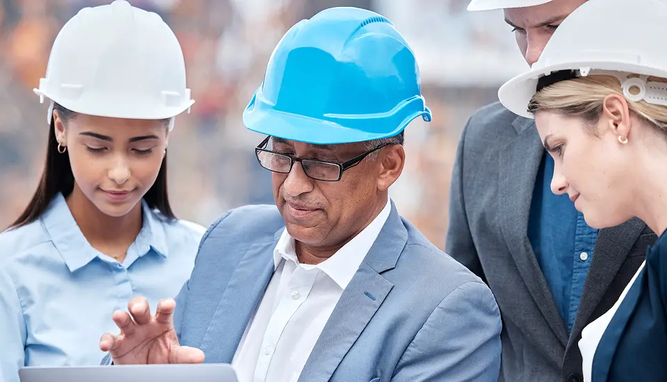 Business owner future proofing his construction business