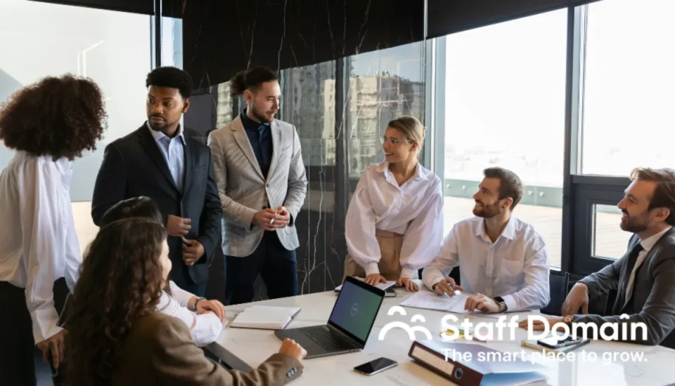 adaptive leadership in business during the executive meeting
