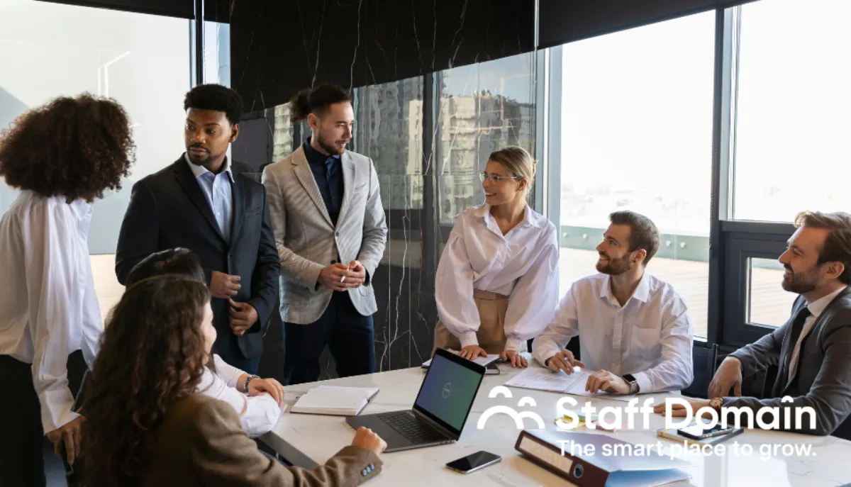 adaptive leadership in business during the executive meeting