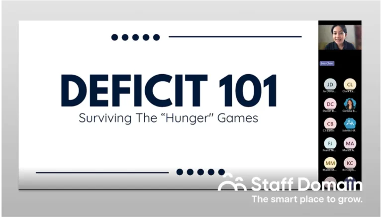 Deficit 101 Webinar